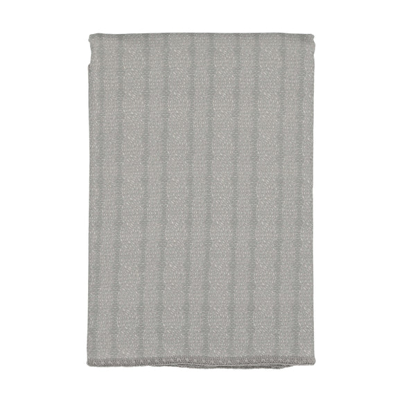 Bee & Dee Cable Stitch Wrap Layette Set-Dusty Blue