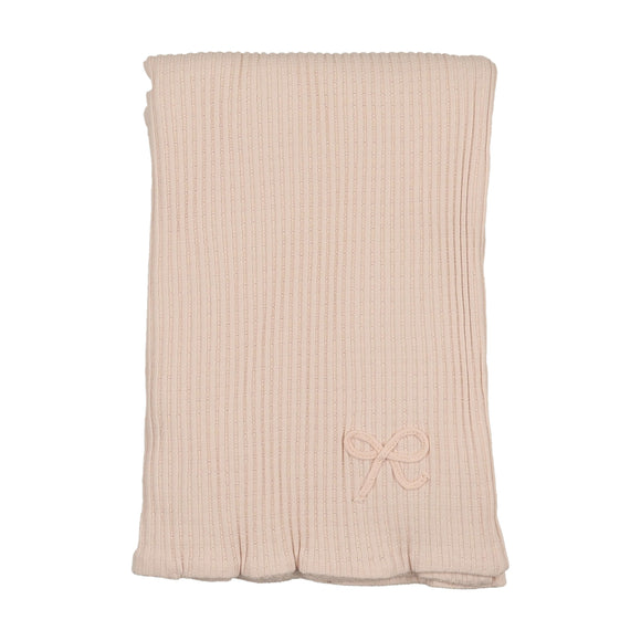 Bee & Dee Dainty Rope Pointelle  Layette Set -Champagne Pink