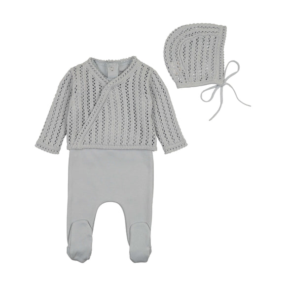 Bee & Dee Dainty Sweater Outfit-London Fog
