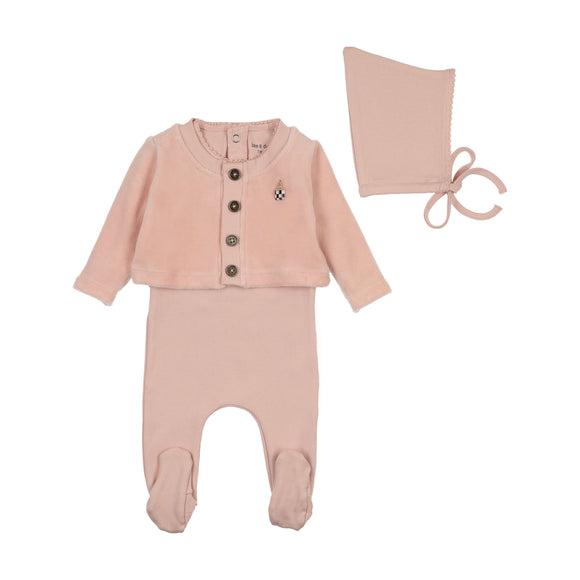 Bee & Dee How Charming Set-Sand Pink