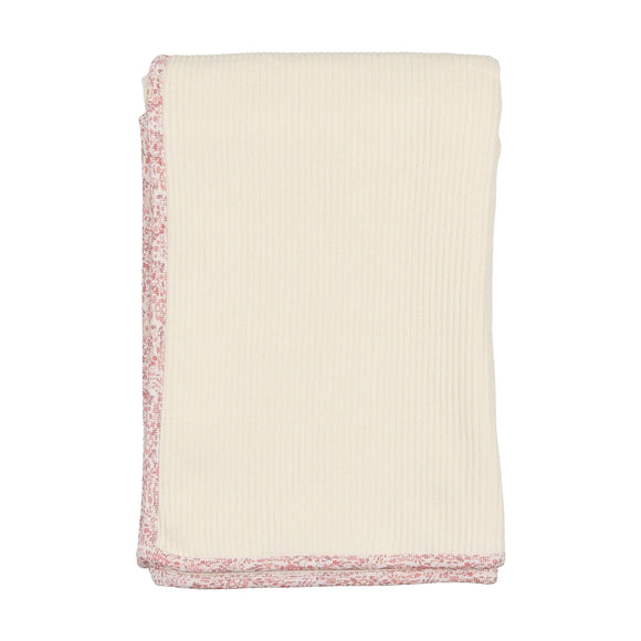 Bee & Dee Poplin Trim Footie, Beanie, & Blanket-Girls