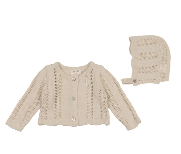 Bee & Dee Crochette Velour Blanket Set-Coffee Blanket Set